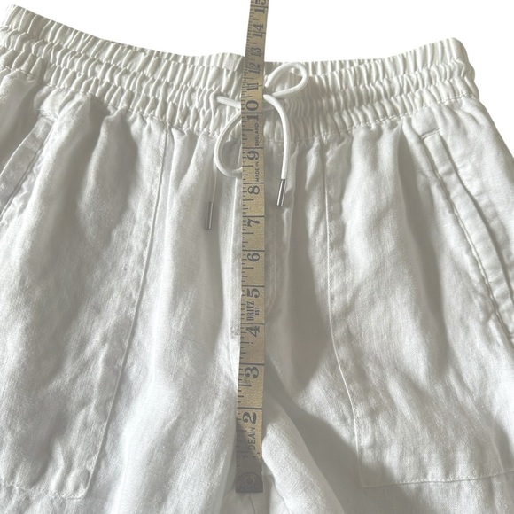 ATHLETA RETREAT LINEN CALLA LILY WHITE SIZE SMALL TALL - Picture 14 of 16